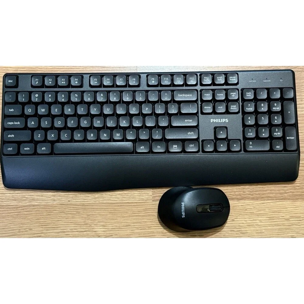 Philips 3000 Series Professional 2.4GHz Wireless SPK6348 Keyboard & SPK7348 Mous
